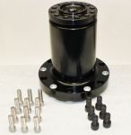TBS XR1  Snouts - 3.90" Black Anodized Billet Blower 12 bolt